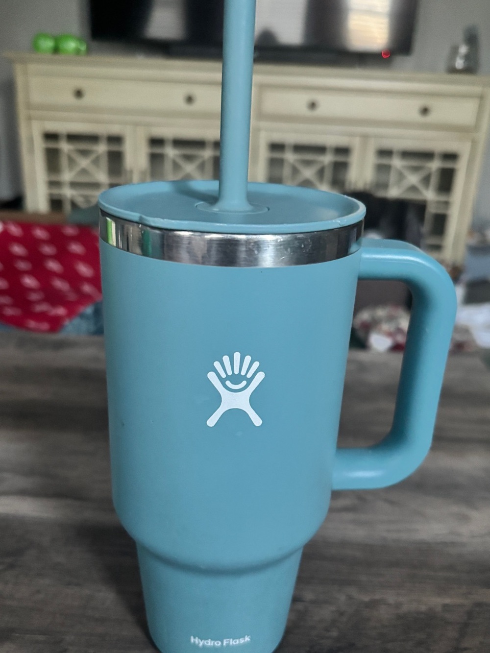 Hydro Flask Blue (Baltic) 32 oz Insulated Travel Mug with Handle